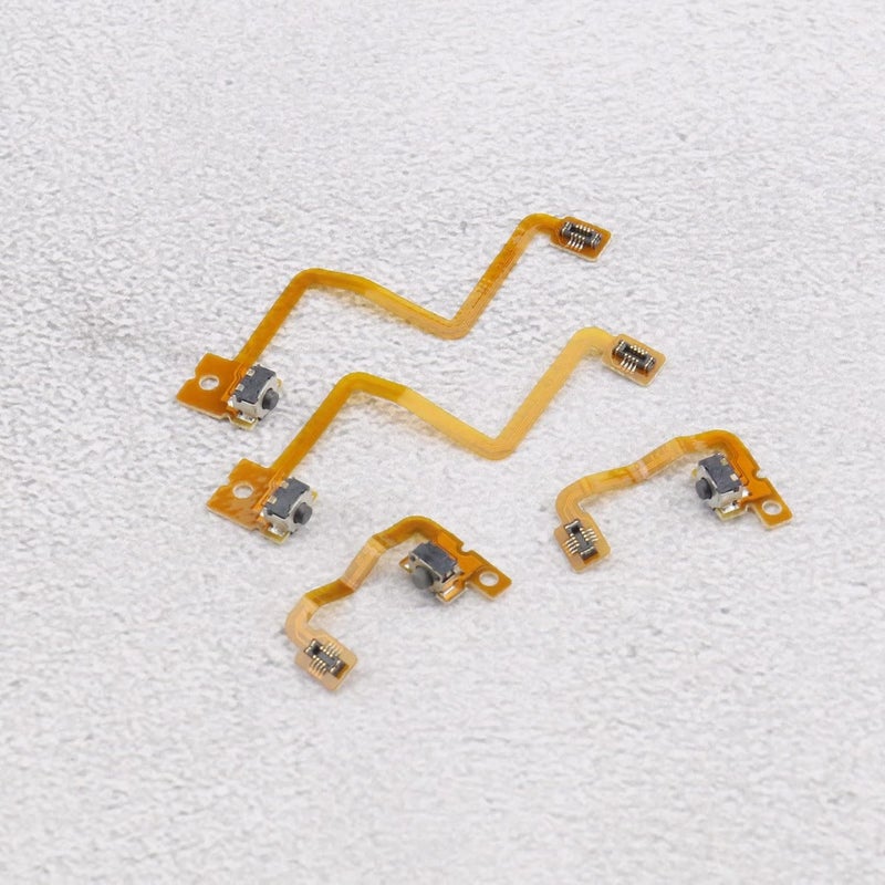 Micro Traders 2 Sets L/R Switch Flex Cable Replacement Compatible with Nintendo 3DS Controller L R Left Right Shoulder Trigger Button Switch Flex Cable PET - Image 5